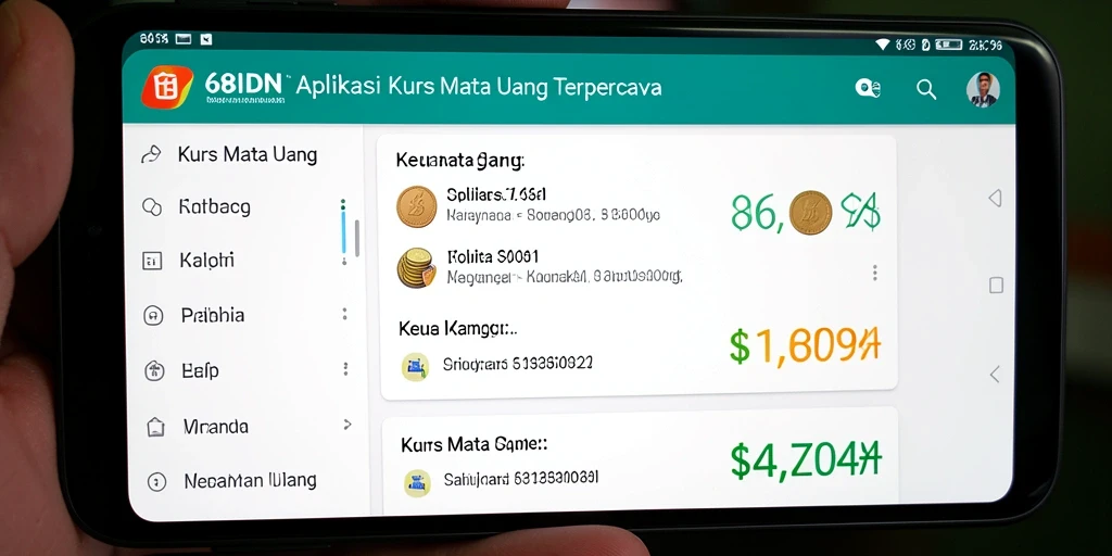 Tampilan antarmuka 68IDN yang informatif dan mudah digunakan.