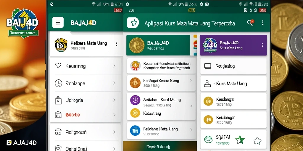 Screenshot utama BAJAJ4D menunjukkan tata letak antarmuka Kurs Mata Uang yang bersih dan informatif.
