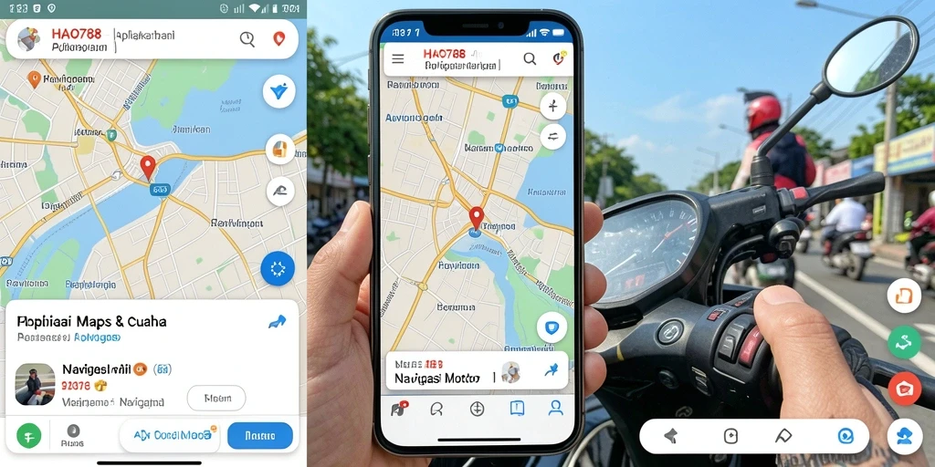 Screenshot utama HAO788 menampilkan antarmuka navigasi motor yang intuitif.