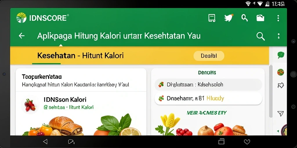 Tampilan antarmuka IDNSCORE yang modern dan mudah digunakan.