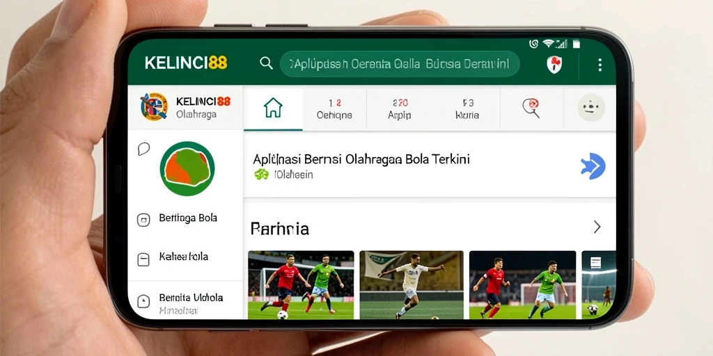 Tampilan antarmuka aplikasi KELINCI88 yang informatif dan modern.