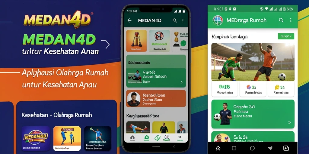 Antarmuka aplikasi MEDAN4D yang intuitif dan mudah digunakan.