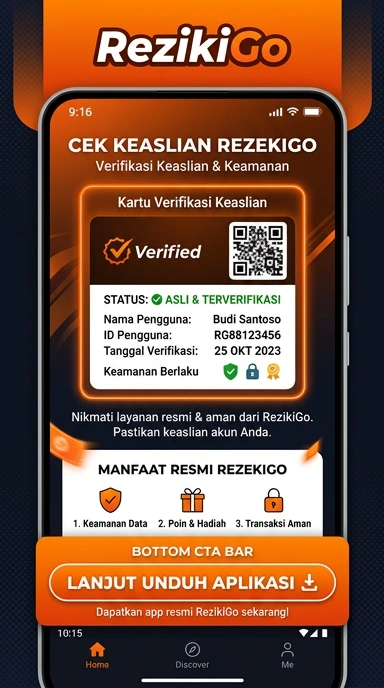 Kanal Resmi Rezekigo untuk Pengguna Android Indonesia